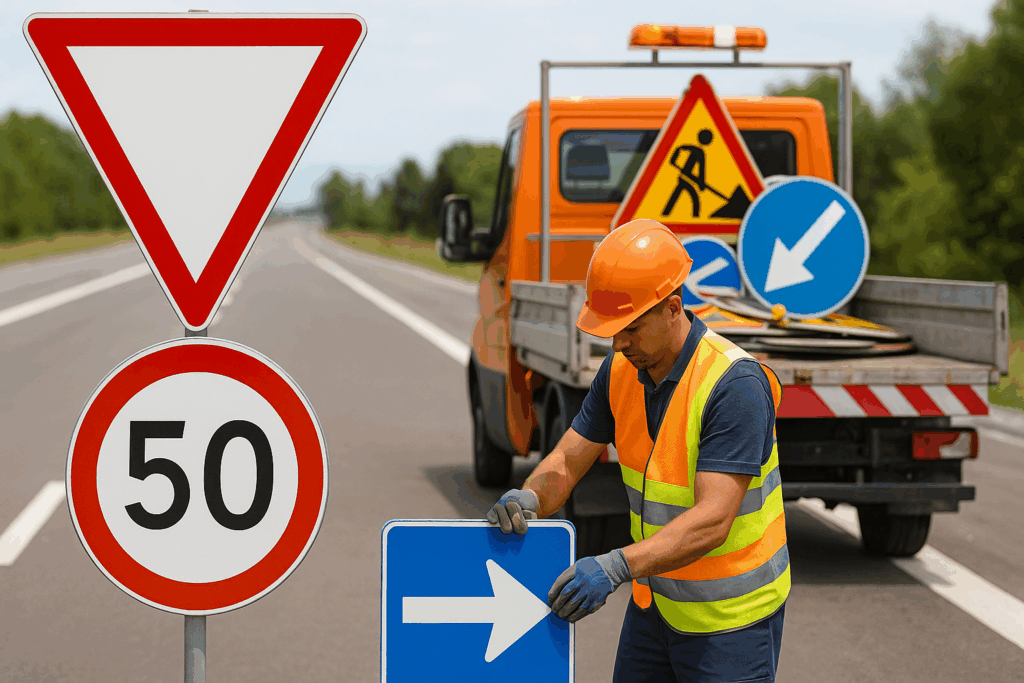 ПСТ ГРУП ЕАД - Пътни знаци и пътна маркировка - гаранции за качество и безопасност на пътното движение